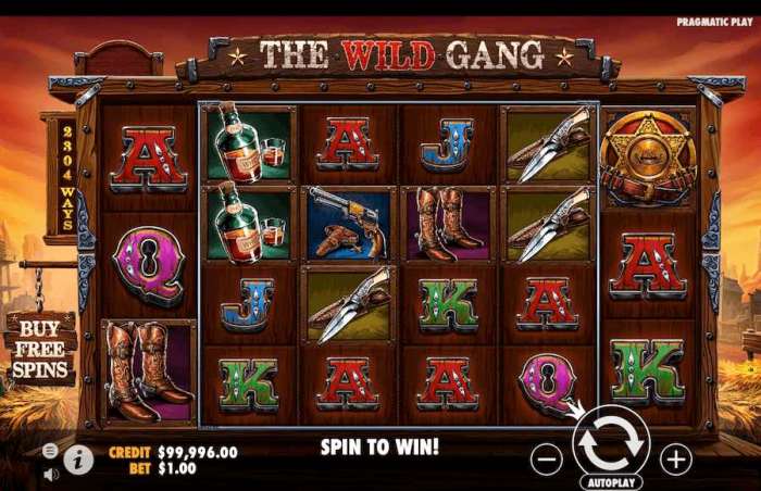 Maxwin di Slot Gacor Game Online The Wild Gang Pragmatic Play